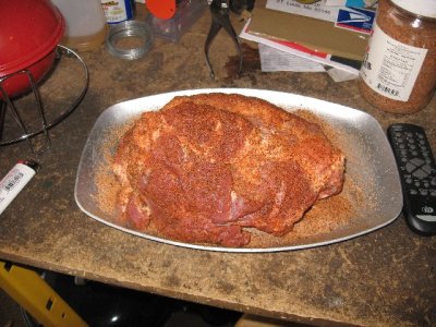 3. Roast ready to smoke 945 AM Friday.JPG