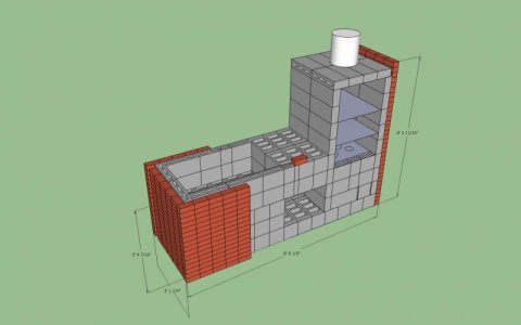 Building a brick smoker THE BBQ BRETHREN FORUMS