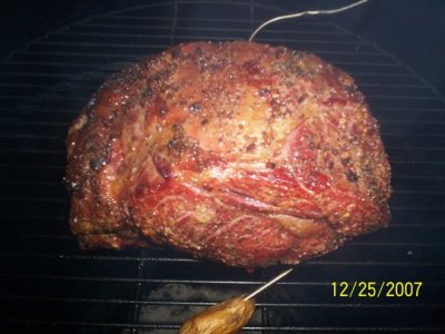 Roast ready for cooler.jpg Roast ready for cooler.jpg